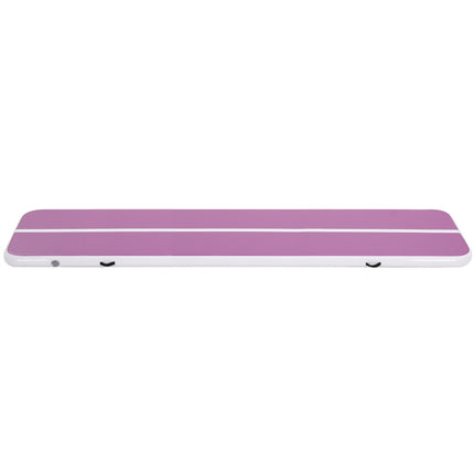 Everfit 4M Air Track Gymnastics Tumbling Exercise Yoga Mat W/ Pump Inflatable Purple
