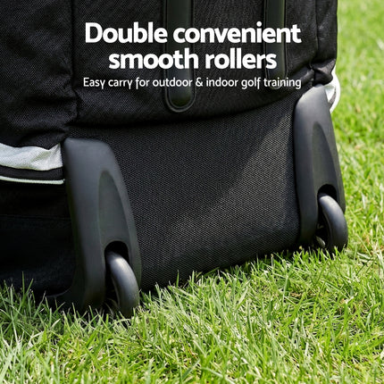 Everfit Golf Travel Bags for Airlines with Wheels Golf Clubs Hard Case Foldable