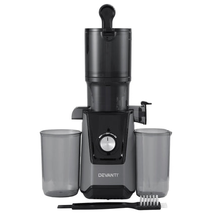 DEVANTI Slow Juicer Cold Press 200W for Fruit Vegetable Juice