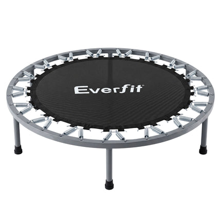 Everfit 40-Inch Fitness Trampoline Rebounder Mini Round Trampoline Home Workouts