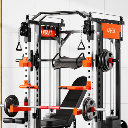 SmartFit M1 Max 130kg Pin Loaded Multi Functional Training Smith Machine Home Gym Power Rack Machine