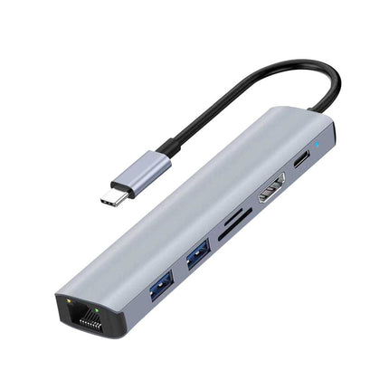 Laser USB-C 7 Port Hub with HDMI and Ethernet