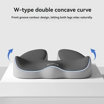 ELHIVE, upgraded single cushion, sitting comfort, ergonomic support, back support, pressure relief, office chair cushion, car seat cushion, health and wellness, portable cushion, durable cushion, Australian market