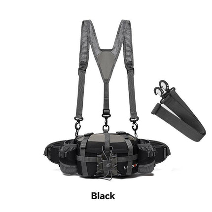 Bicycle Bag Cycling Bag Waist Chest Bag Bike Accessories High-Quality Bag - Green - Size Regular