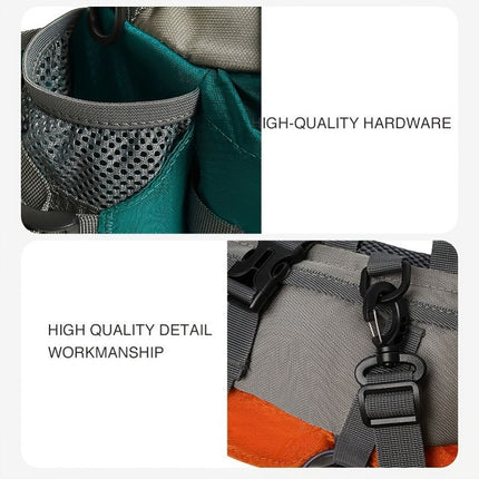 Bicycle Bag Cycling Bag Waist Chest Bag Bike Accessories High-Quality Bag - Orange - Size Regular