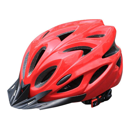Mountain Bike Helmet Ultra-Breathable Cycling Helmet Integrated Helmet - Pink - Size L59-61CM