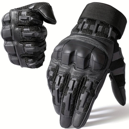 Cycling Gloves All-Round Protection Gloves Durable Cycling Gloves Ergonomic - Camel - Size M