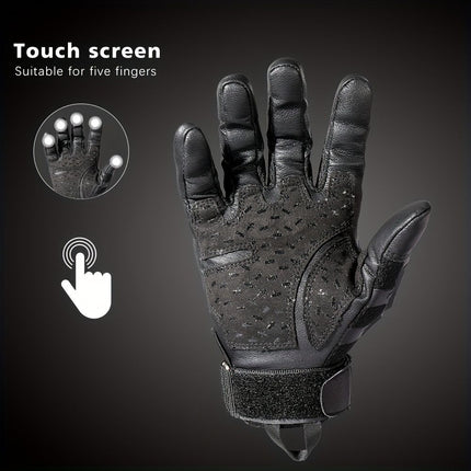 Cycling Gloves All-Round Protection Gloves Durable Cycling Gloves Ergonomic - Green - Size L