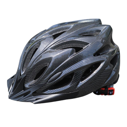 Mountain Bike Helmet Ultra-Breathable Cycling Helmet Integrated Helmet - black and pink - Size L59-61CM