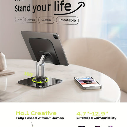 Black Silver laptop stand, 360 degree rotatable, ergonomic laptop stand, laptop accessories, adjustable laptop stand, laptop riser, workspace ergonomics, Australian market