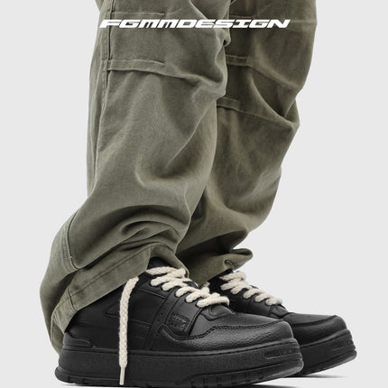 Bread Shoes Chunky Sneakers Casual Sneakers Australia Height Increasing Shoes - Black - Size 8(AU8/EU41)