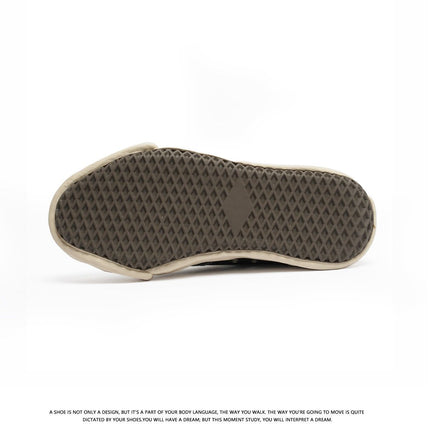 Canvas Sneakers Platform Sneakers Height-Increasing Shoes Unisex Casual Shoes - Black and white - Size 8(AU8/EU39)