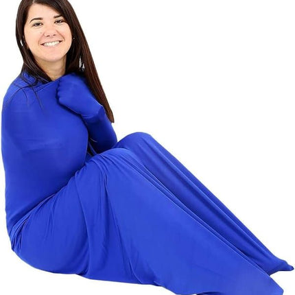 Blue Wellness Blanket – Soft Comfort for Relaxation and Travel