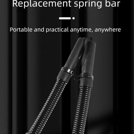 Black Green Replacement Spring Bar Portable Resistance Trainer Muscle Sculpting Tool Home