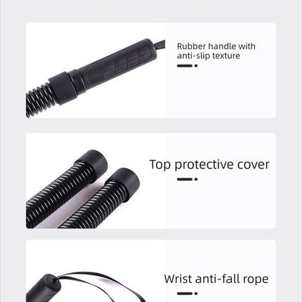 Black Green Replacement Spring Bar Portable Resistance Trainer Muscle Sculpting Tool Home
