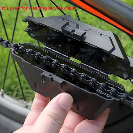 Black Blue Bicycle Chain Cleaner Bike Chain Cleaner Cycling Accessories Bike Maintenance