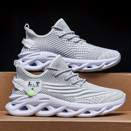 Unisex Breathable Soft-Soled Shoes - White - Size 12(AU12/EU43)