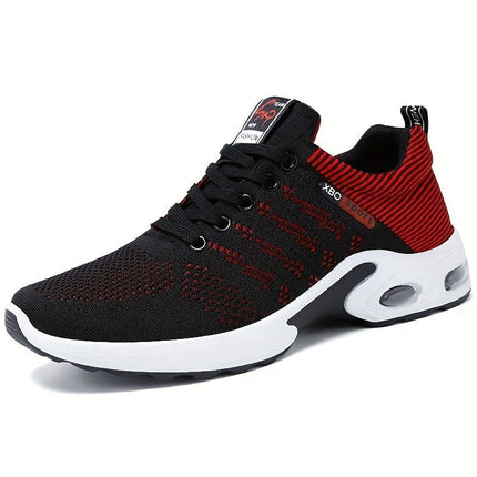 Men's Fashion Sneakers with Breathable Mesh and Cushioned Sole - Gray - Size 11(AU11/EU44)