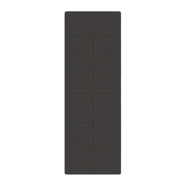 Portable Foldable Yoga Mat – Dual-Sided Non-Slip TPE Exercise Mat for Yoga, Pilates, Kids Nap & Travel (Black) | Other Colors Available in Store