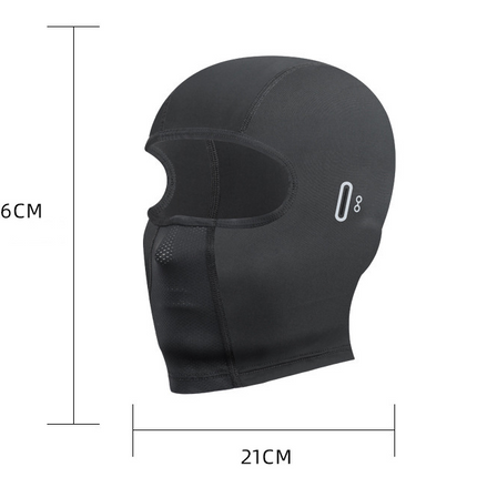 Christmas gift -Premium Cycling UV Protection Head Cover - Full-Face Shield for Sun Safety（black）