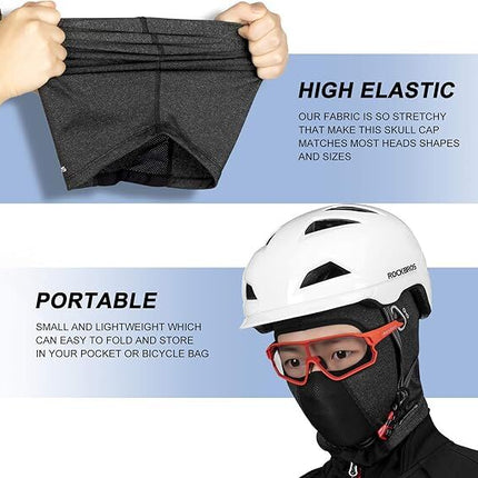 Christmas gift -Premium Cycling UV Protection Head Cover - Full-Face Shield for Sun Safety（grey）