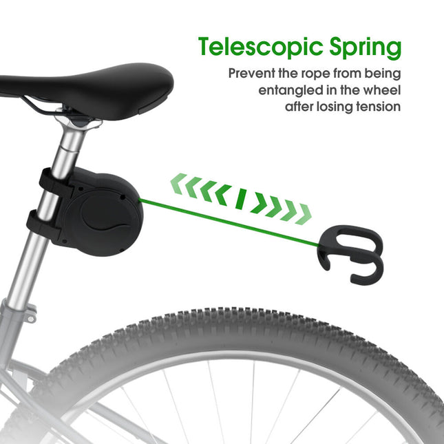 Elastic Parent-Child Bicycle Traction Rope: 2.5m, 200kg Load, For Shared Mountain & Leisure Rides in Australia