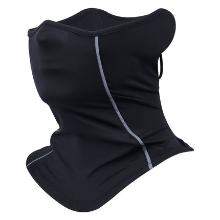 Christmas gift-Premium Ice Silk Neck Scarf Mask - Summer Cooling Essential - Breathable UV Protection - Reflective Design - Beat the Heat Comfortably（grey）