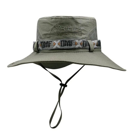 Mens Summer Bucket Hat UV Protection Wide Brim