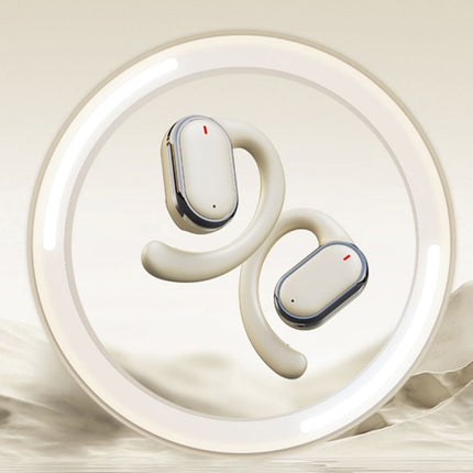 Bluetooth 5.3 Wireless Earbuds Deep Bass Over Ear - White