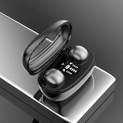 Invisible Mini Earbuds Side Sleepers Wireless Micro Smallest Hidden Headphones-Black