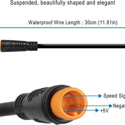 Thumb Throttle Waterproof Controls The Accelerator Compatible with Kaabo Wolf Warrior/King GT Pro Electric Scooter Replacement Accessories, Black