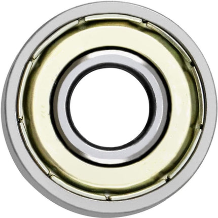20 608zz ball bearings - Miniature deep groove ball bearings, double metal shielding - For skateboards, scooters, inline skates, 8 mm x 22 mm x 7 mm