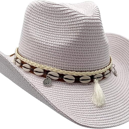 Cowboy hats - Straw hats - Women's and men's hats - Sun hats - Summer beach hats - Western hats - Panama hats - Unisex cowboy hats - Foldable straw hats - Brim hats - Summer hats