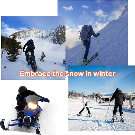 Beanie - Men's Winter Beanie - Knitted Beanie - Men's Beanie - With Flexible Neck Gaiter - Ski Balaclava - Unisex - Windproof - Warm - Ideal for Outdoor Activities - Camping - Skiing - Everyday Wear - Winter
