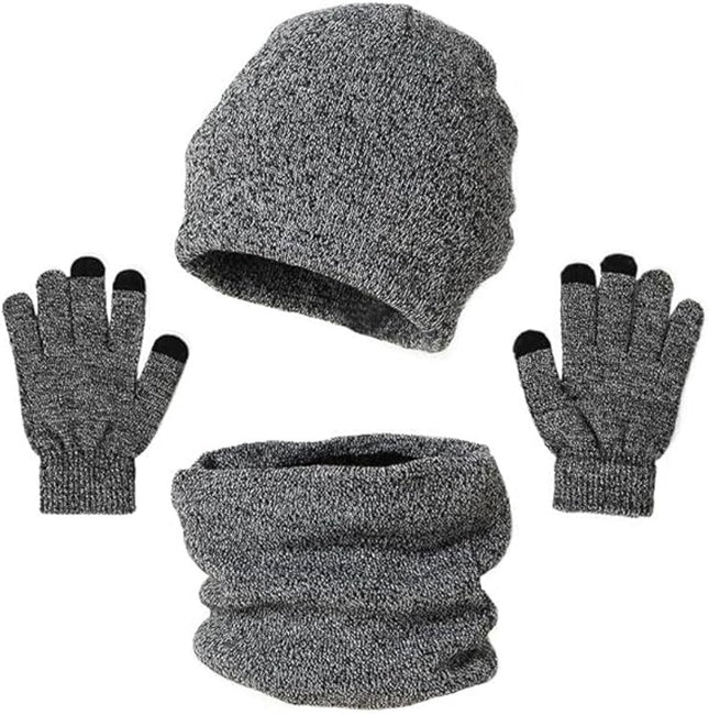 Beanie - Cotton beanie - Warm winter beanie - Scarf - Gloves - Touchscreen gloves - Ski mask - 3-in-1 beanie - Snowboard, skate, riding - Windproof and warm - Soft and comfortable - Warm fleece lining - Neck warmer