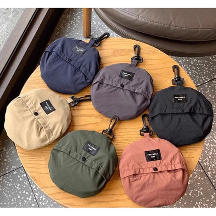 Foldable Waterproof Fisherman Hat Unisex Quick-Drying Sun Protection Outdoor Summer Hat, Dark Blue