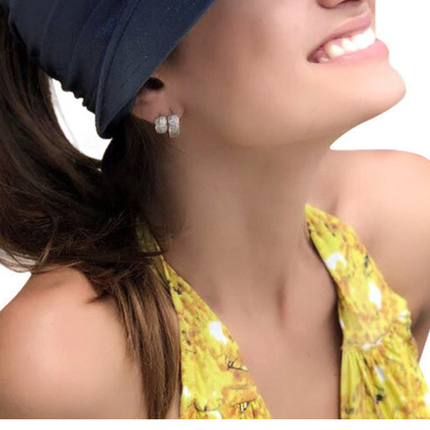 Women's UPF 50+ UV Protection Sun Visor Hat |  That Girl Aesthetic High Ponytail Wide Brim Hat | Birthday Gift for Her Beach Golf Hiking Outdoor Daily Casual WearNavy Blue