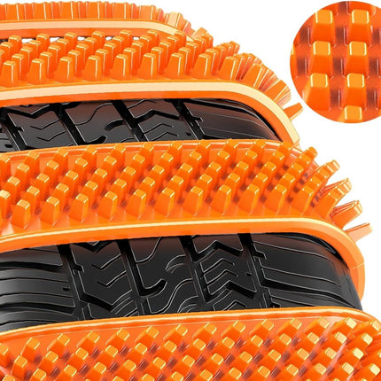 Snow Chain - Anti-slip for Car Tires - 8-pack - Reusable anti-slip cable ties - 88 x 4 cm - Adjustable tire chains - Suitable for cars, trucks, etc. - Universal snow chains - Anti-slip chains
