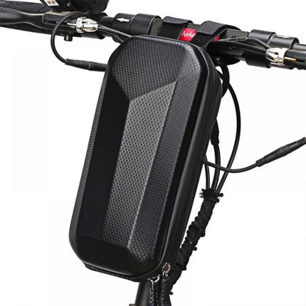 Waterproof storage bag for scooters - Hard scooter handlebar bag - Front bag for electric scooter - Accessories for adult scooters