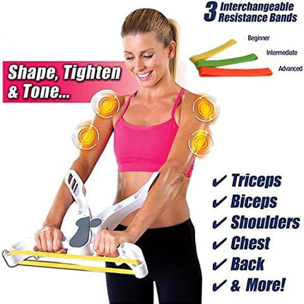 3 Pack Power Resistance Band Fit for Upper Body Wonder Arm Workout Fitness Machine