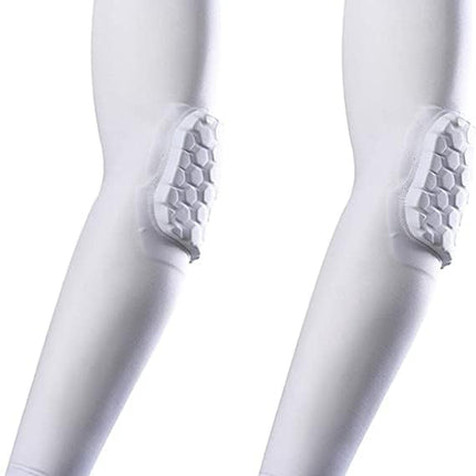Elbow Pads, Basketball Shooter Sleeves, Collision Avoidance Hex Padded Elbow for Volleyball Football Baseball Cycling