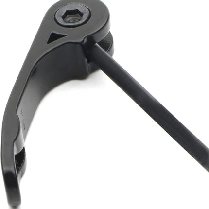 Road Mountain Bicycle MTB Wheel Hub Front and Rear Skewers Quick Release Skewer Clip Bolt Lever Axle QR 145/180 mm, a Pair