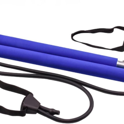 Stretched Fusion Pilates Bar, Pilates Stretched Fusion Bar, Stretchedfusion Multi-functional Pilates Bar, Pilates Stretched Fusion Bar, Multifunctional Pilates Bar Stretched Fusion for Home-Blue