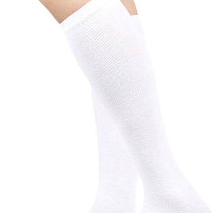 Socks - Sports Socks - Anti-Slip Thickened - Football Socks - Training Socks - Breathable and Sweat-Wicking Socks - White - Sizes 37-44