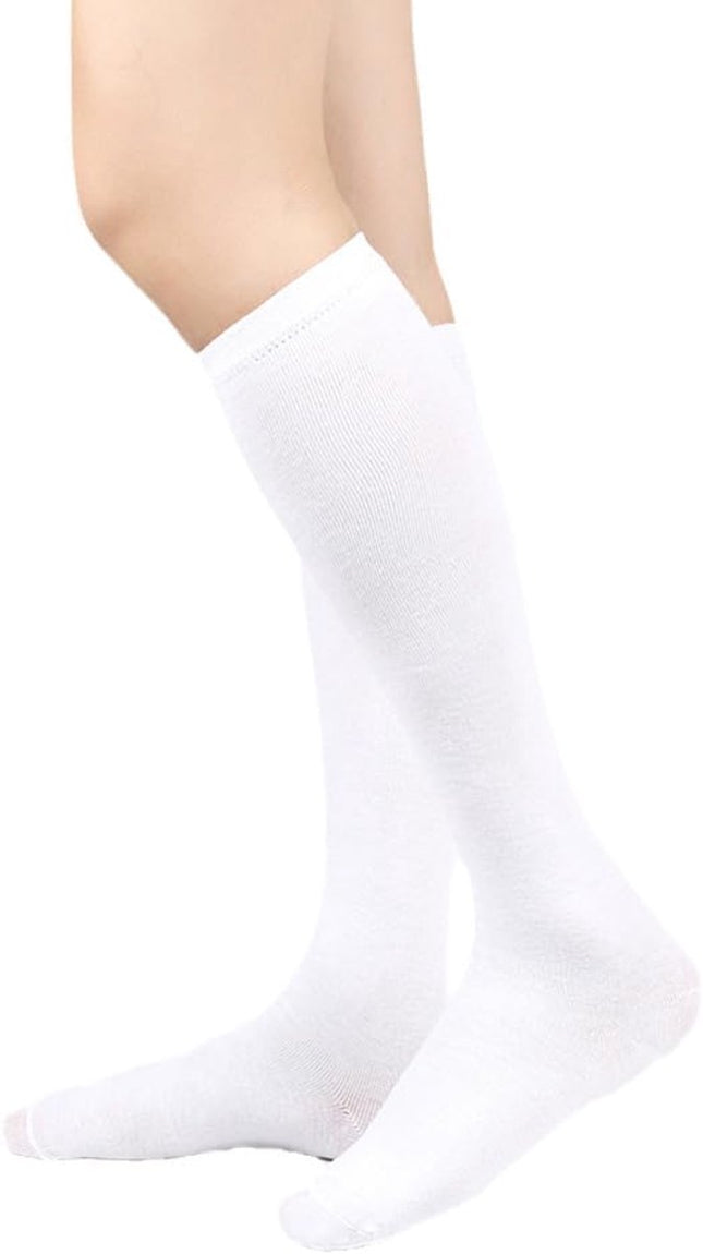 Socks - Sports Socks - Anti-Slip Thickened - Football Socks - Training Socks - Breathable and Sweat-Wicking Socks - White - Sizes 37-44