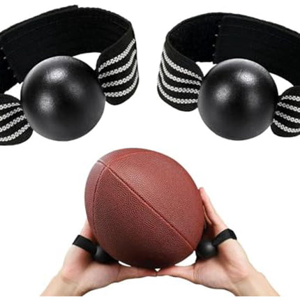 2-Piece Volleyball Hand Shape Trainer - Soft Nylon & Wooden Beads - Adjustable Size for Correct Ball Placement - For Training and Competition