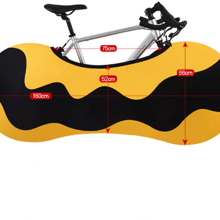 Dust and sun protection bicycle cover - Protective cover for outdoor bicycles - Suitable for racing bikes, mountain bikes and regular bicycles.