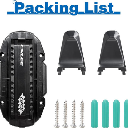 Bicycle Wall Mount - Up to 60 kg Load Capacity - For Tires 27-83 mm - Space-Saving Suspension for Garage & Home