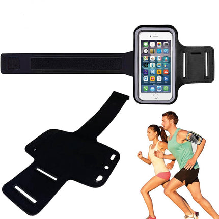 Phone Holder for Running - Running Armband - Suitable for phones up to 6.5 inches - Lightweight and universal phone holder for running, fitness and jogging