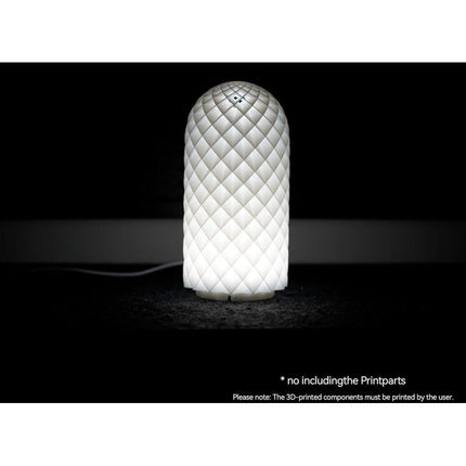 LED 001 Three Colors for Bambu Lab Makerworld 3D Printing Bulb Kit Spare Parts 5V USB Powered Warm Light 3000K